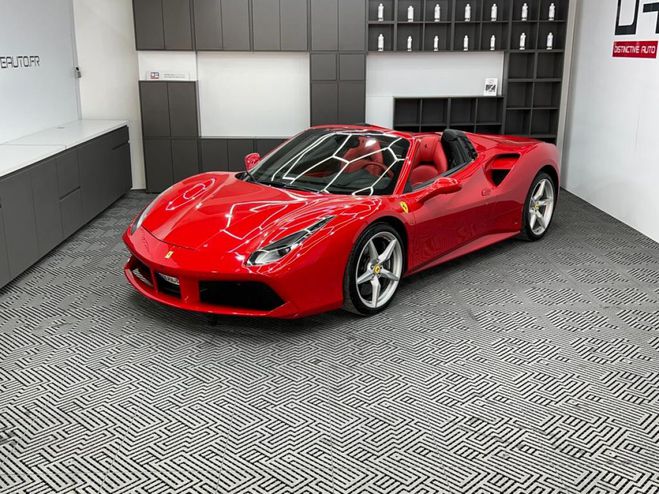 Ferrari 488 Spider 3.9 670cv Rouge de 2016