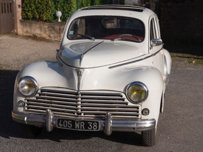 Peugeot 203 (Restauration  Prvoir) Blanc de 1957