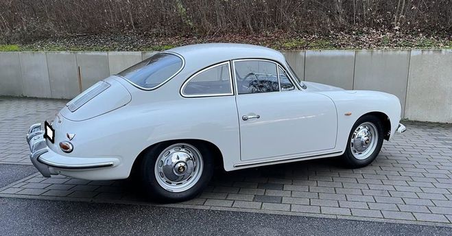 Porsche 356 B 1600 Super 90 - Unique, non restauree  Blanche de 1963