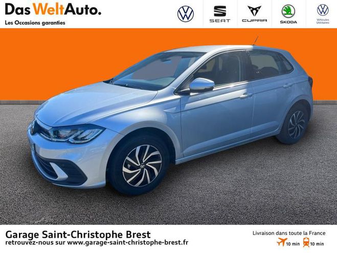 Volkswagen Polo 1.0 TSI 95ch Life Reflet d'Argent mtallis de 2022