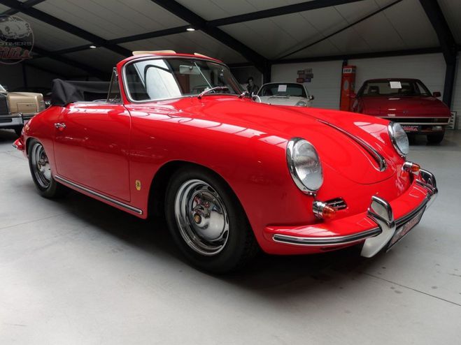 Porsche 356 BT6 S-90 cabriolet Noir de 1963