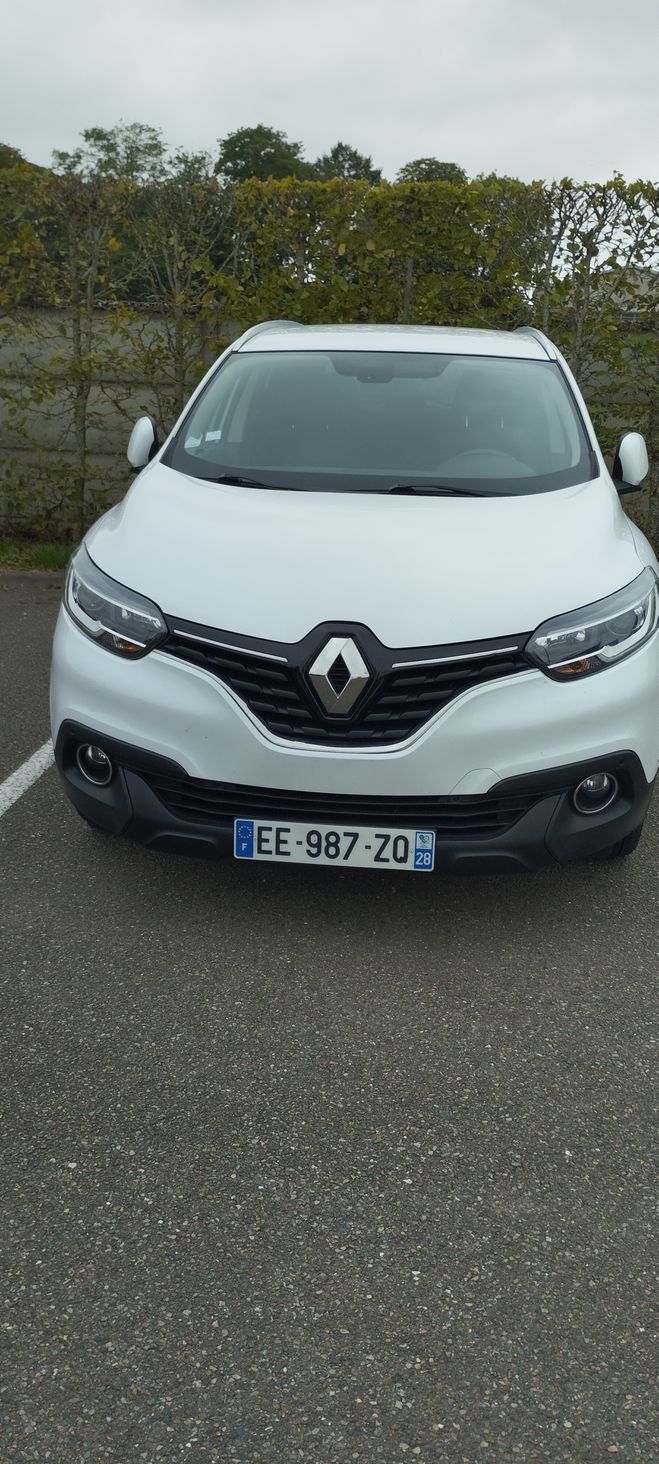 Renault Kadjar 1.2tce energy zen blanche  de 2016