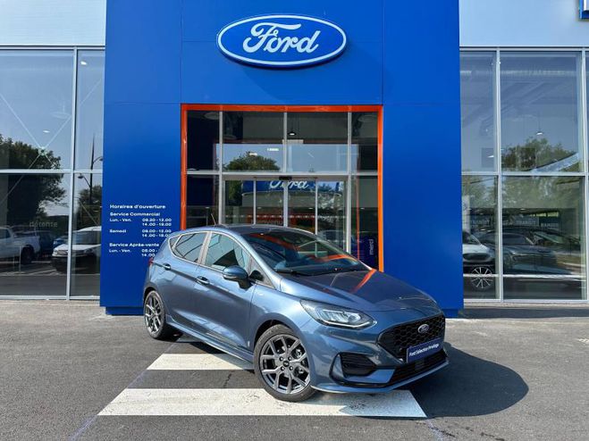 Ford Fiesta 1.0 Flexifuel 95ch ST-Line 5p Bleu Azur mtallise de 2023