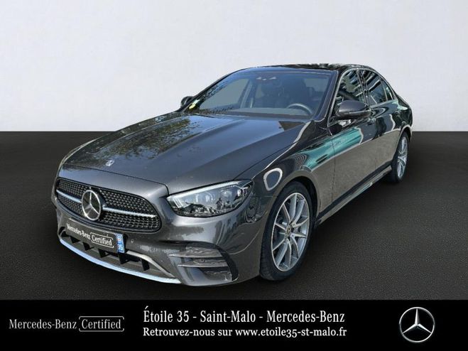 Mercedes Classe E 220 d 200+20ch AMG Line 9G-Tronic Gris graphite mtallis de 2022