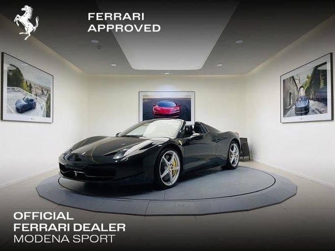 Ferrari 458 Spider V8 4.5 Nero Daytona de 2012