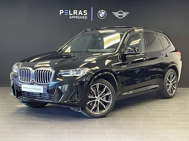 BMW X3 sDrive18d 150ch M Sport Saphirschwarz Mtallis de 2022