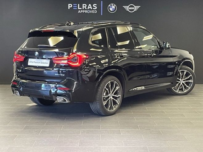 BMW X3 sDrive18d 150ch M Sport Saphirschwarz Mtallis de 2022