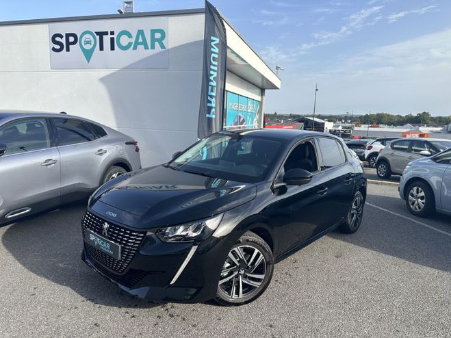 Peugeot 208 1.2 PureTech 100 S&S Allure NEUF + CAMER Noir Perla Nera de 2023