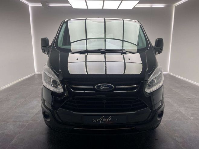 Ford Tourneo Custom 2.0 8 PLACES AIRCO CRUISE 1ER PRO Noir de 2017