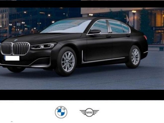 BMW Serie 7 730d 286 BVA8 / 06/2021* Vhicule en con noir mtal de 2021