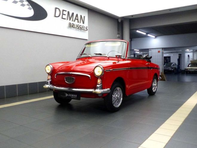 Autobianchi Bianchina Eden Roc Cabriolet Rouge de 