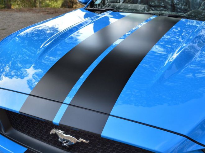 Ford Mustang VI GT CABRIOLET 5.0 V8 421ch BOITE MANUE Blue Grabber de 2017