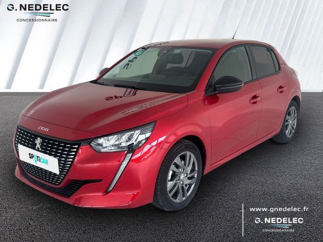 Peugeot 208 1.2 PureTech 100ch S&S Style Rouge elixir de 2022