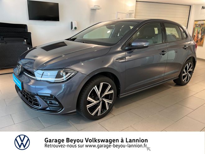 Volkswagen Polo 1.0 TSI 95ch R-Line Gris Cendr mtallis de 2022