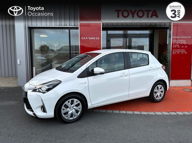 Toyota Yaris 100h France Business 5p MY19 Blanc Pur de 2019