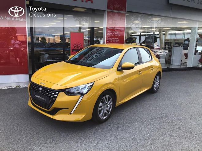 Peugeot 208 1.2 PureTech 75ch S&S Active Jaune Faro de 2019
