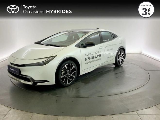 Toyota Prius 2.0 Hybride Rechargeable 223ch Design BLANC LUNAIRE NACRE de 2023