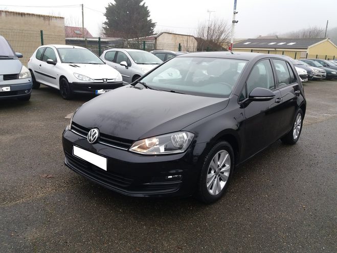 Volkswagen Golf VII CONFORT line tdi  FAIBLE KM Noir de 2017