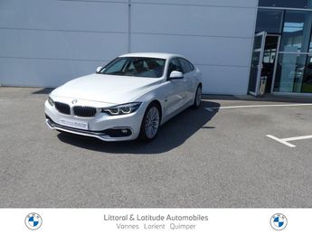  Voir détails -BMW Serie 4 418dA 150ch Luxury à Vannes (56)