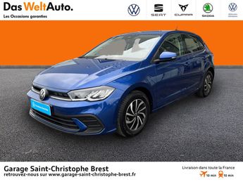  Voir détails -Volkswagen Polo 1.0 TSI 95ch Life DSG7 à Brest (29)