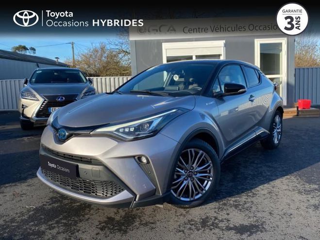 Toyota C HR 184h Distinctive 2WD E-CVT  MC19 Gris Platinium bi-ton de 2021