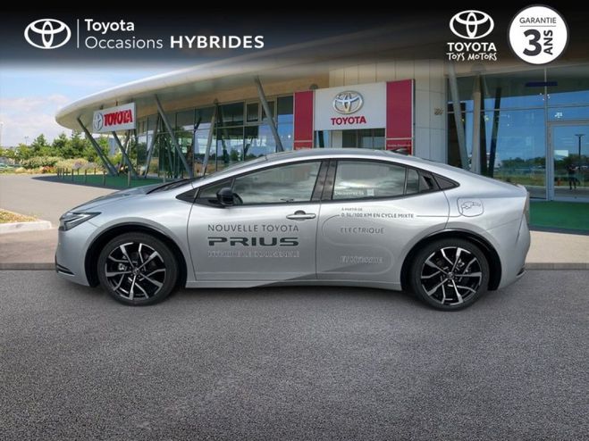 Toyota Prius 2.0 Hybride Rechargeable 223ch Design Gris Minéral Métallisé de 2023