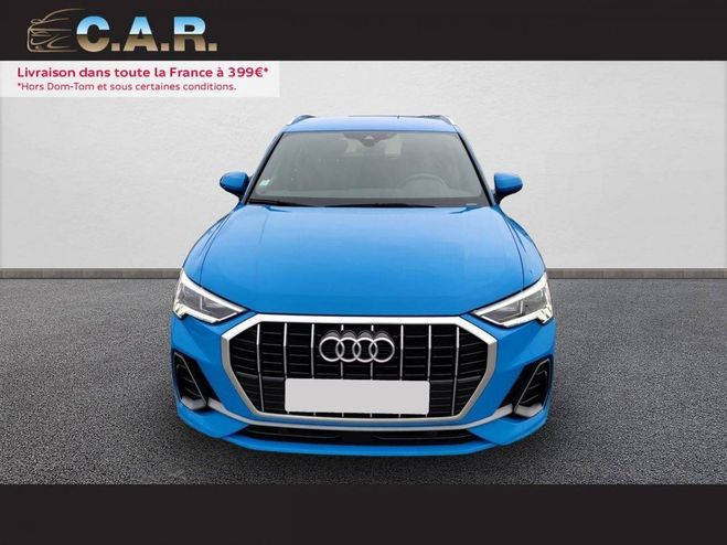 Audi Q3 35 TDI 150 ch S tronic 7 S line Bleu de 2020