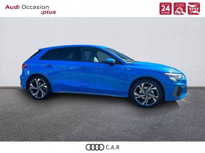Audi A3 Sportback 35 TFSI 150 S Line Bleu de 2022