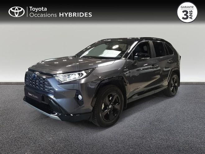 Toyota RAV 4 Hybride 218ch Collection 2WD gris fonc� de 2019