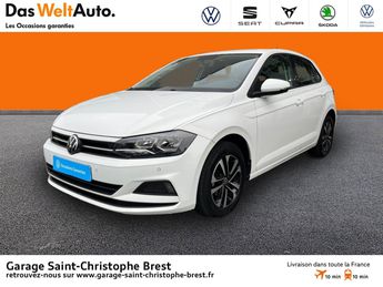  Voir détails -Volkswagen Polo 1.0 TSI 95ch Lounge Euro6d-T à Brest (29)