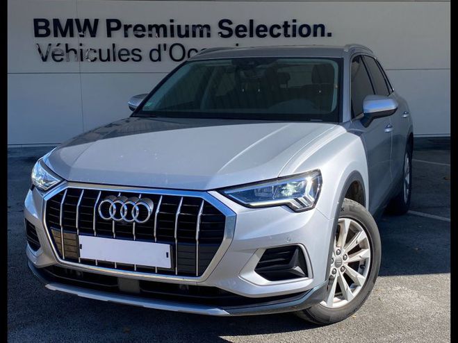 Audi Q3 35 TDI 150ch 124g Design Luxe S tronic 7 Argent Fleuret de 2019