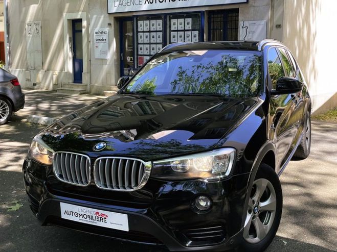 BMW X3 3.0 D 260 LUXE XDRIVE BVA Noir de 2015