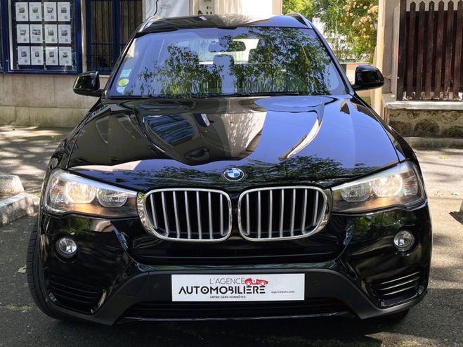 BMW X3 3.0 D 260 LUXE XDRIVE BVA Noir de 2015