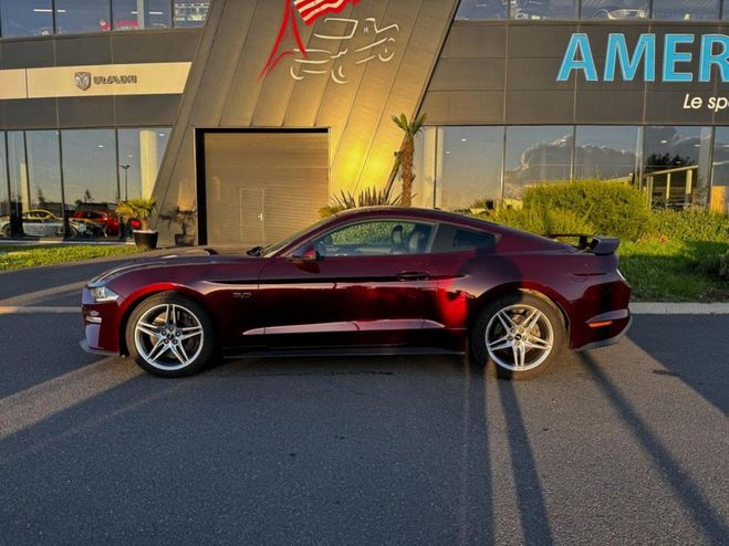 Ford Mustang GT 5.0L V8 BVA Rouge Burgundy de 2018