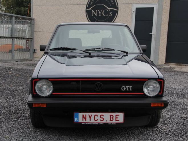 Volkswagen Golf 1 GTi Noir de 1982