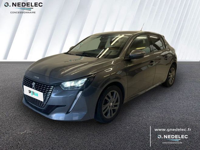 Peugeot 208 1.2 PureTech 100ch S&S Style EAT8 P. m. gris platinium de 2021