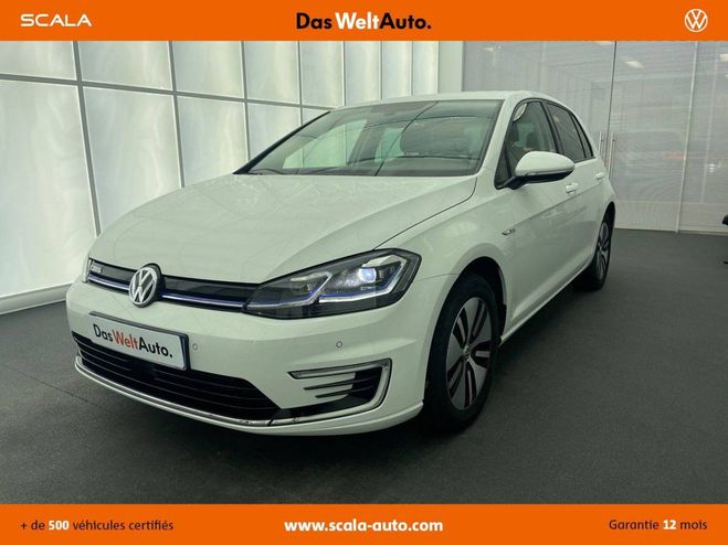 Volkswagen e-Golf 136 Electrique / Premire Main Pure White de 2019