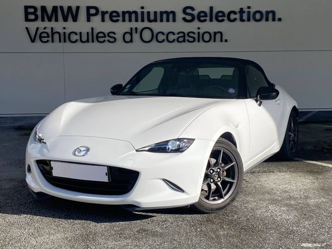 Mazda MX5 1.5 SKYACTIV-G 131 Dynamique Crystal White Pearl de 2016