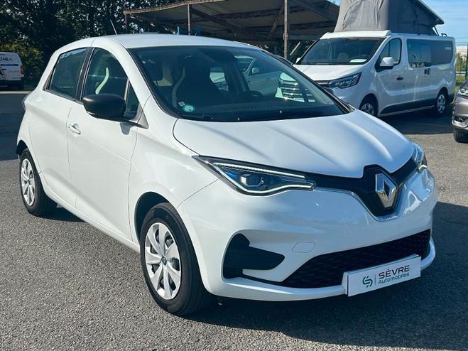 Renault Zoe Life charge normale R110 4cv Blanc de 2020