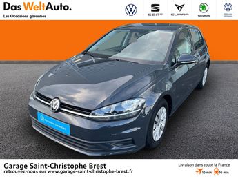  Voir détails -Volkswagen Golf 1.0 TSI 85ch Trendline Euro6d-T 5p à Brest (29)