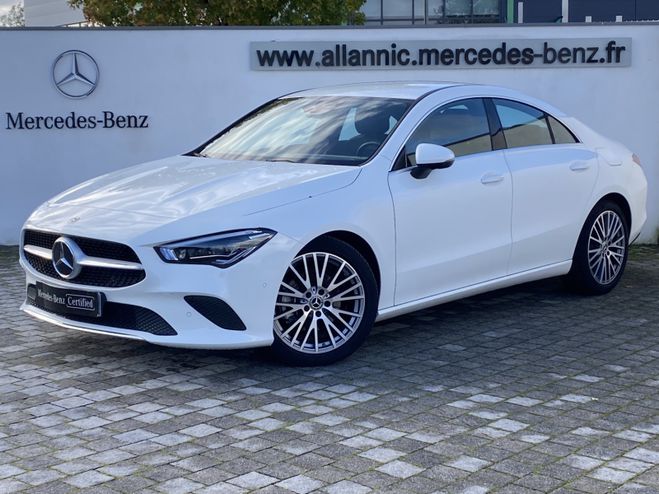 Mercedes Classe CLA 200 163ch Progressive Line 7G-DCT Blanc polaire de 2019
