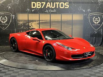  Voir détails -Ferrari 458 Italia V8 4.5 570 ch / Volant Led carbon à Guérande (44)
