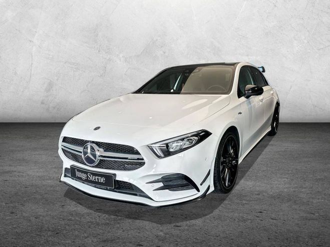 Mercedes Classe A 35 AMG 4M *AERO*TOIT PANO*LED* Blanc Mtallis de 2019