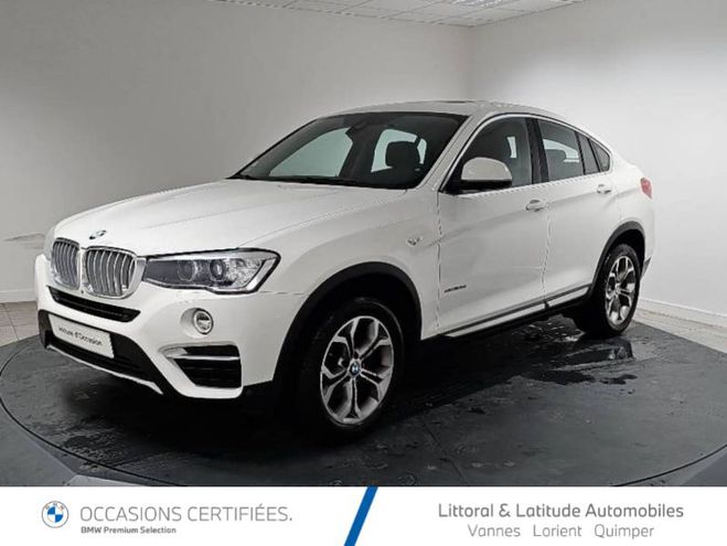 BMW X4 xDrive20dA 190ch xLine Alpinweiss de 2016