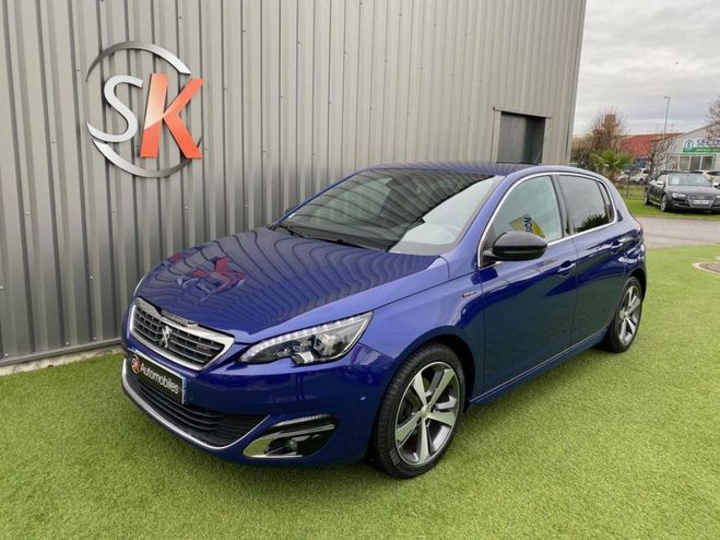 Peugeot 308 GT LINE 1.2 PURETECH 130CH DENON Bleu de 2016