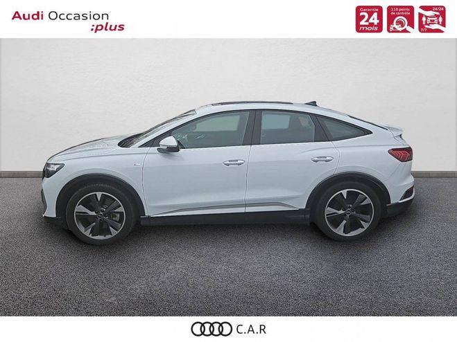 Audi Q4 E-Tron SPORTBACK 40 204 ch 82 kW S line Blanc de 2021