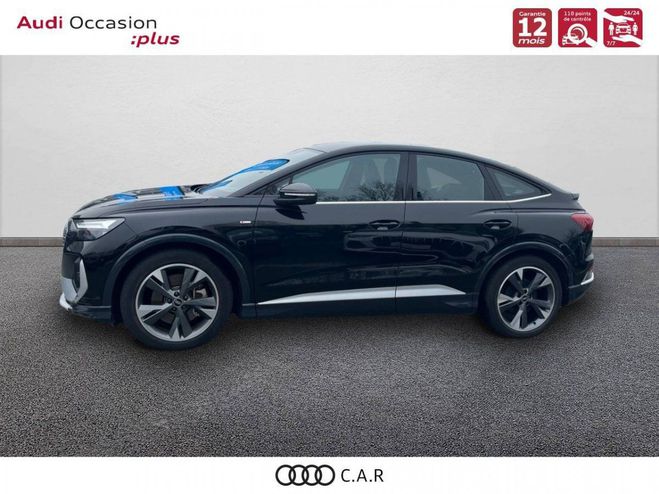 Audi Q4 E-Tron SPORTBACK Sportback 40 204 ch 82 kWh S l Noir de 2023