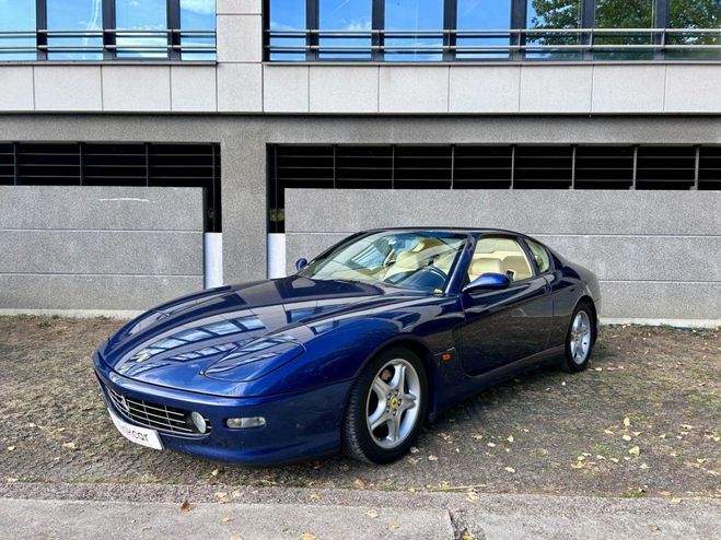 Ferrari 456 M GT Orig Française suivi intégral Bleu métal de 1998
