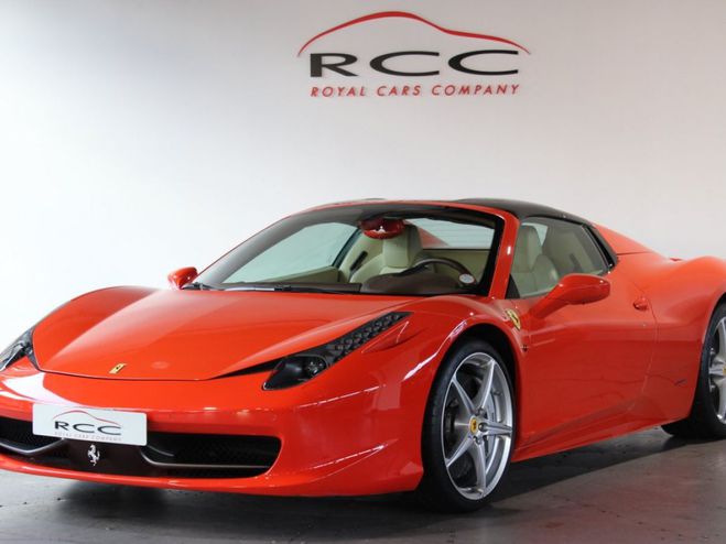 Ferrari 458 Spider DCT Orange de 2012