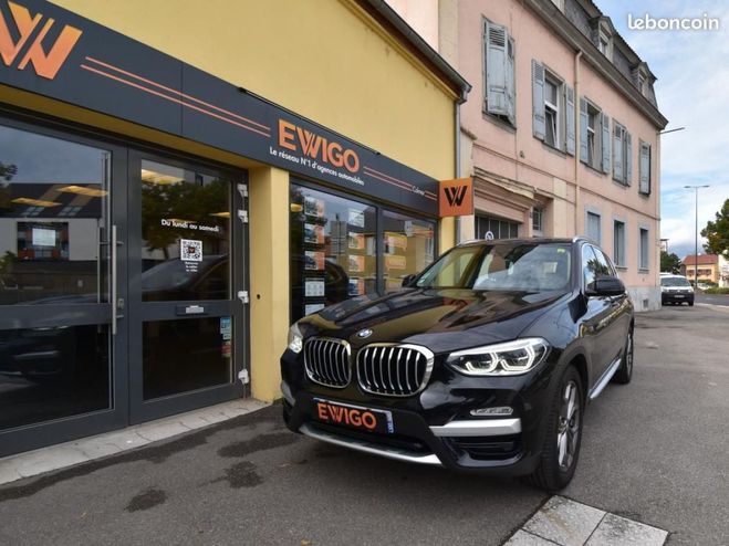 BMW X3 1.8 d 150 x-line sdrive bva camera recul Noir de 2019